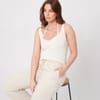 Knitted V-Neck Regular Fit Tank