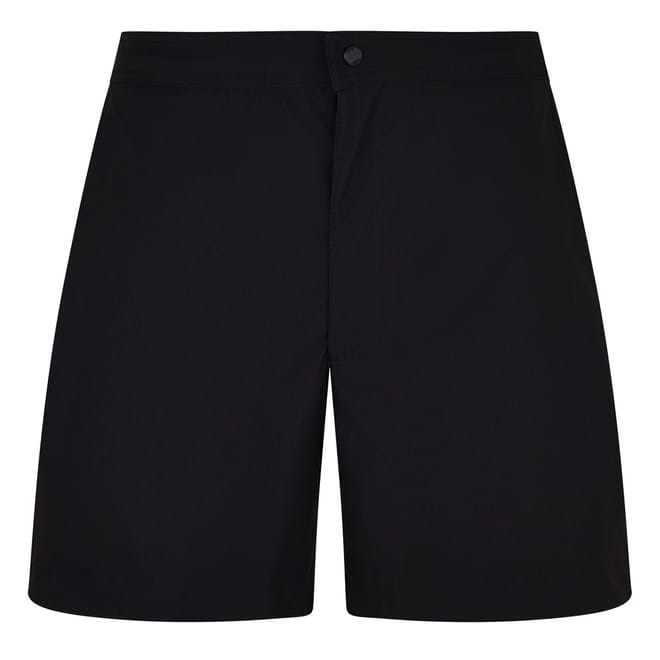 Solid Patterned Casual Short