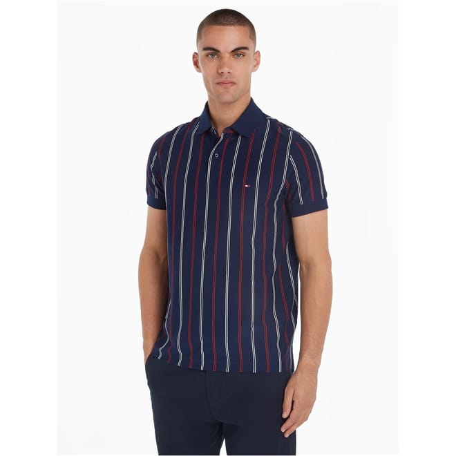 Stripe Regular Fit Short Sleeve Shirt