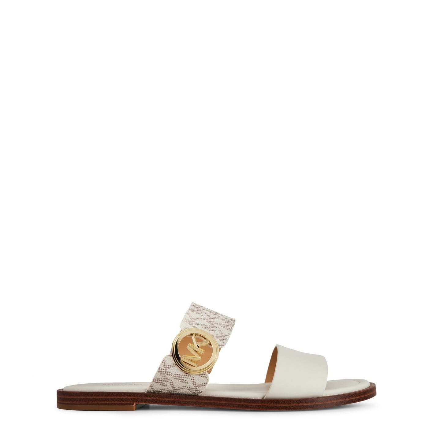 Michael kors white slides online