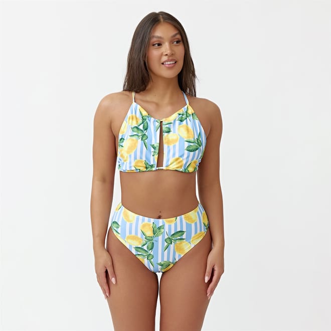 High Neck Bikini Top