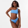 Asymmetric Crinkle Bikini Top
