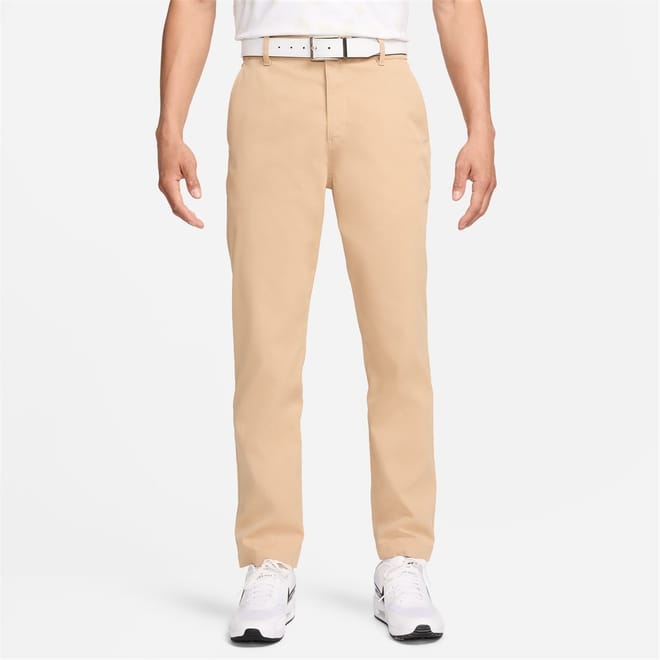 Mens Dri Fit Uv Slim Fit Golf Chino Trousers