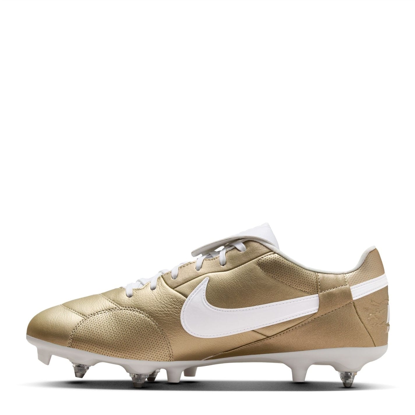 Gold Nike Premier 3 Anti Clog Soft Ground Football Boots Get The Label