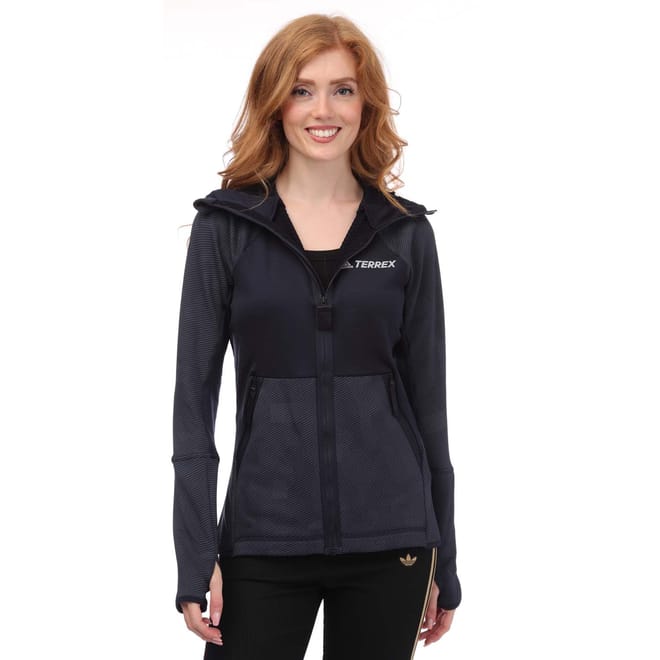 Womens Terrex Tech Fleece Hooded Jacket