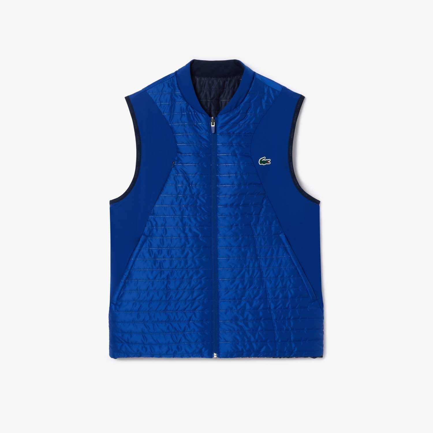 Navy Lacoste Sport Reversible Vest - Get The Label