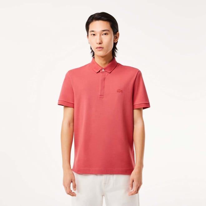 Regular-Fit Paris Stretch Piqué Polo Shirt