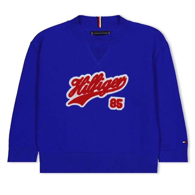 Knit Script Sweater Juniors