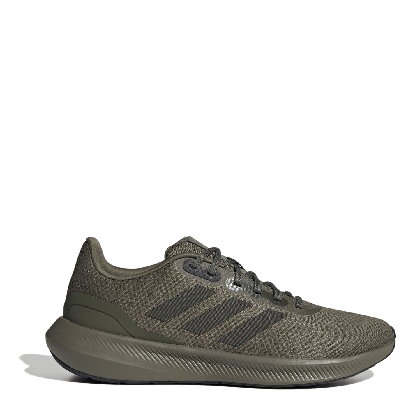 Green adidas Mens Run Falcon 3 Trainers Get The Label