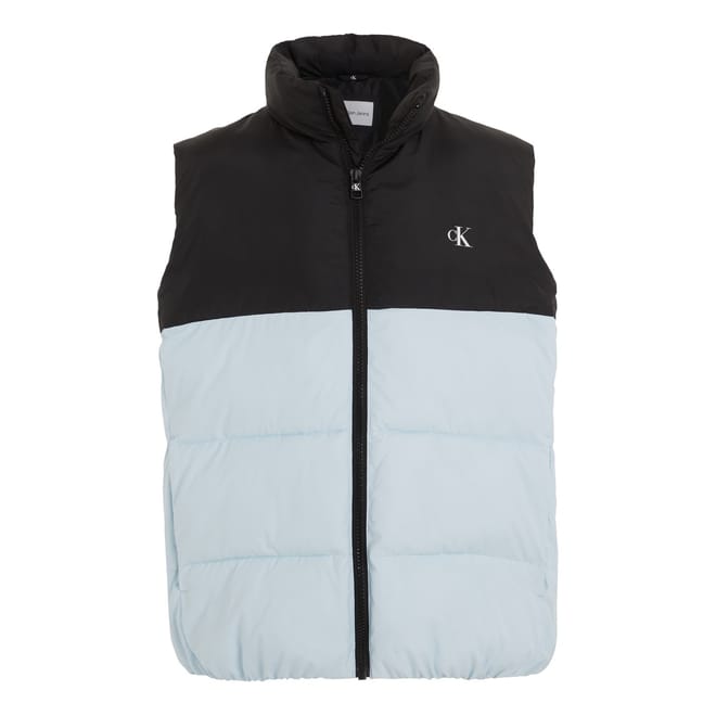 Color Block Regular Fit Puffer Vest