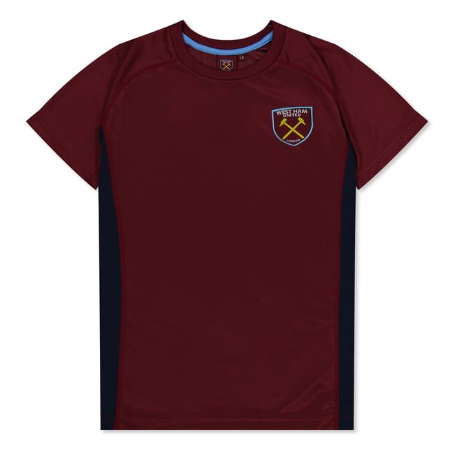 Ham United Poly T-Shirt Juniors