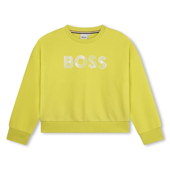 Crew Neck Long Sleeve Relaxed Sweatshirt