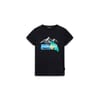 Geographic Print Crew Neck Regular Fit T-Shirt