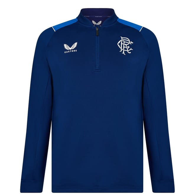 Mens Rangers Quarter Zip Top