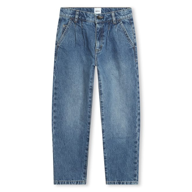 Relaxed Fit Straight Jeans