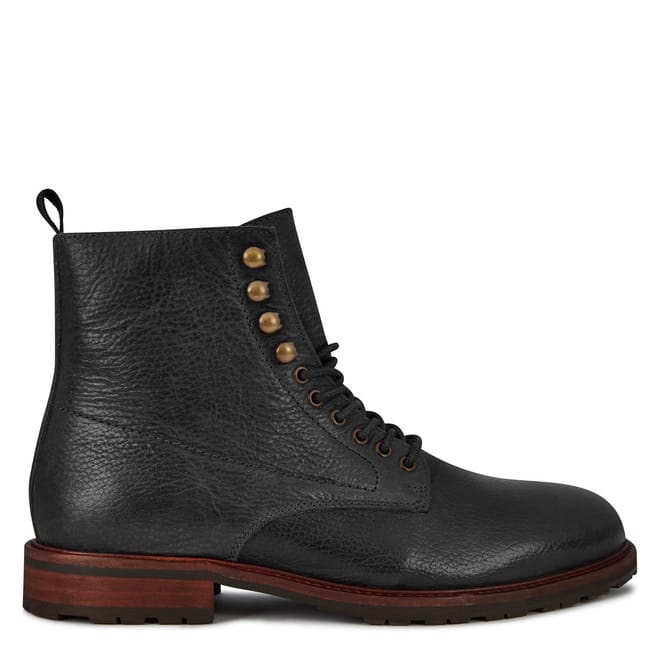 York Lace Leather Boots