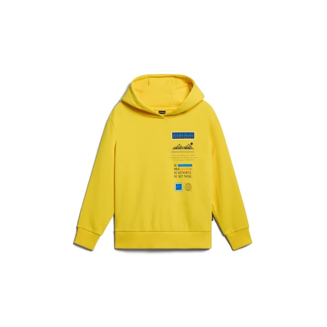 Hooded Text Graphic Long Sleeve Sweatshirt
