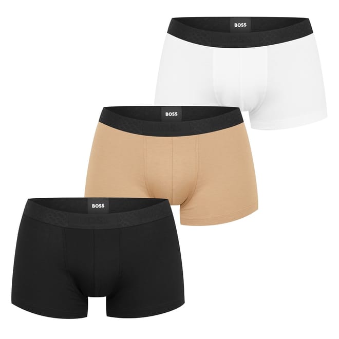 Monogram 3 Pack Boxer Briefs