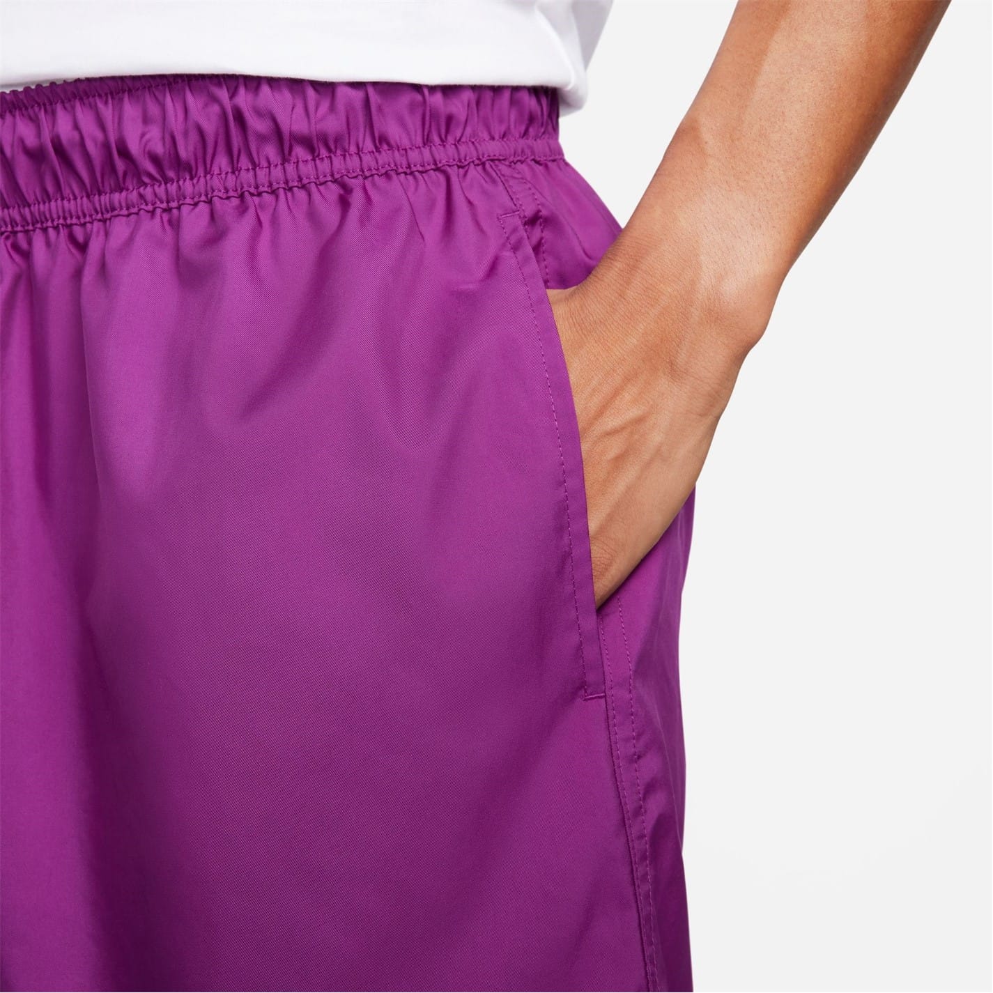 Nike woven shorts purple best sale