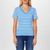 Neck Striped T-Shirt