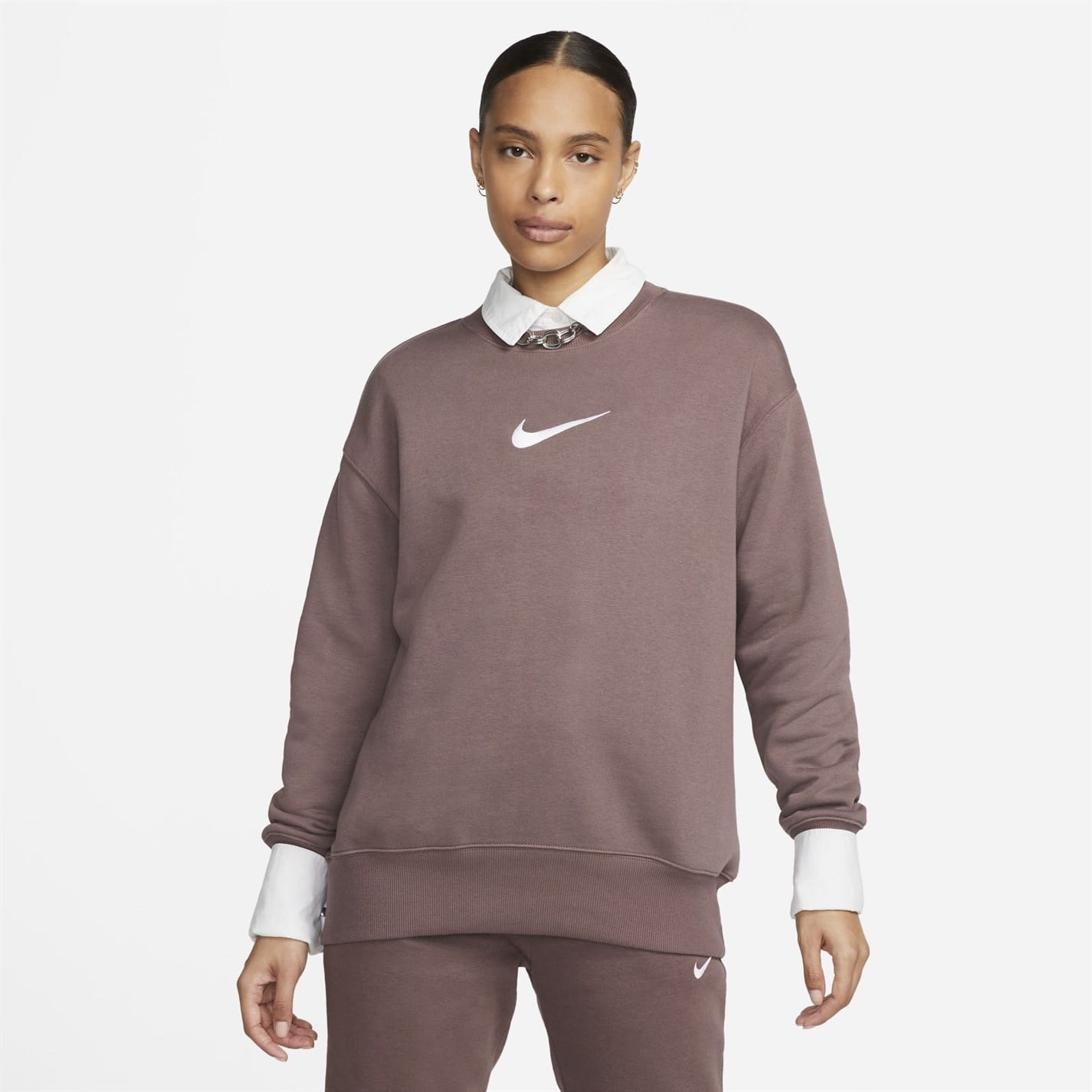 Fuzzy nike sweater sale