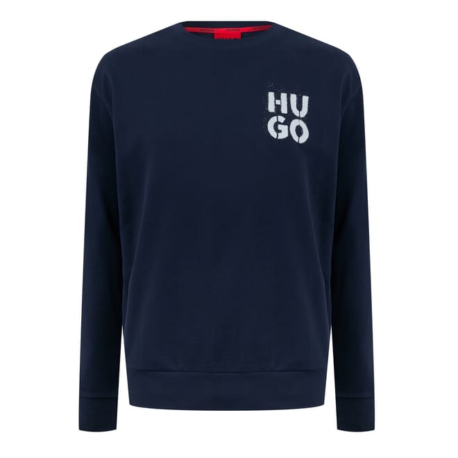 Crew Neck Long Sleeve Relaxed Fit Sweatshirt