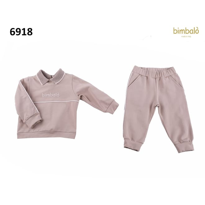 Long Sleeve Collared Neck Sweatsuit