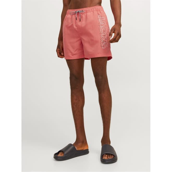 Fiji Double Logo Swim Shorts