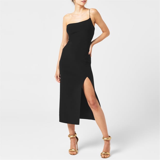 Fleur Asymmetrical Midi Dress