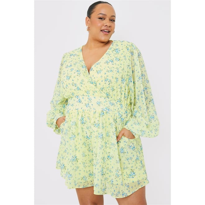 Curve Wrap Playsuit
