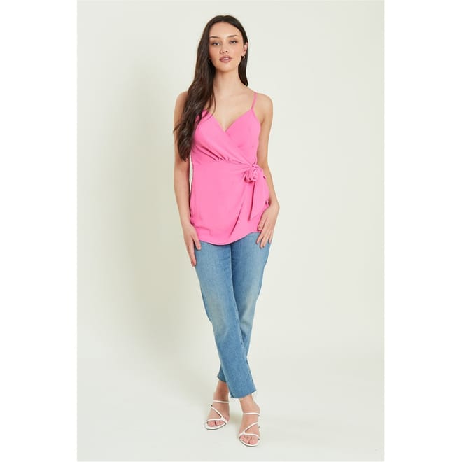 Oversize Fit V-Neck Tank Blouse