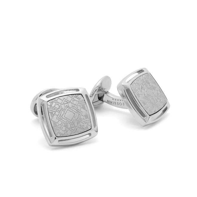 Square Art Cufflinks Mens