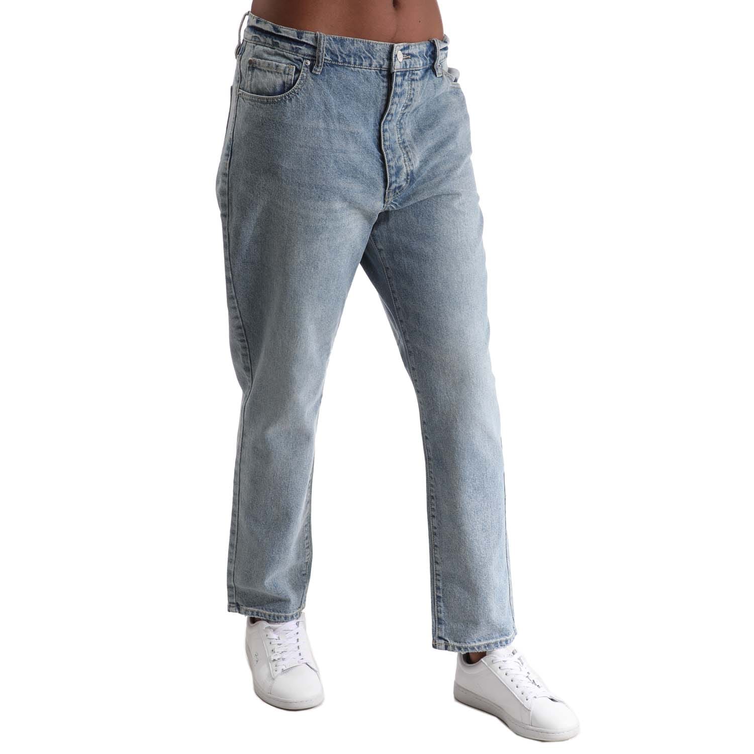 Indigo Armani Exchange J51 Carrot-Fit Jeans - Get The Label
