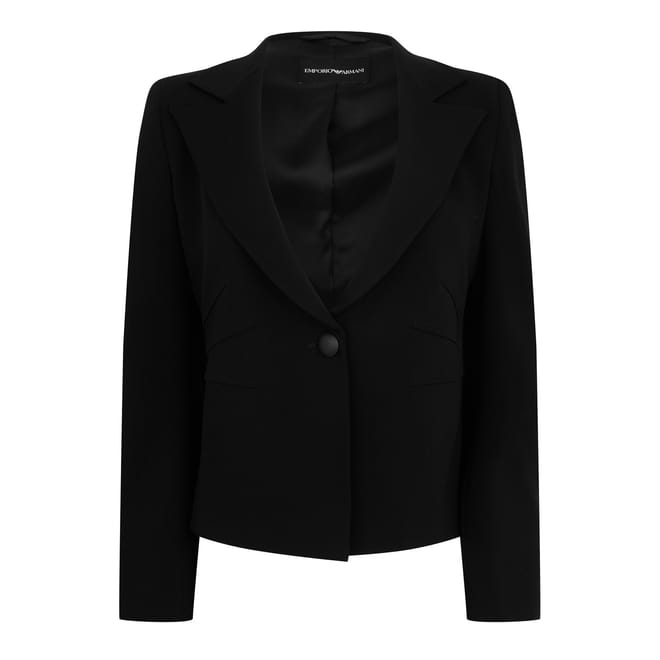 Collared Neck Regular Fit Blazer Jacket
