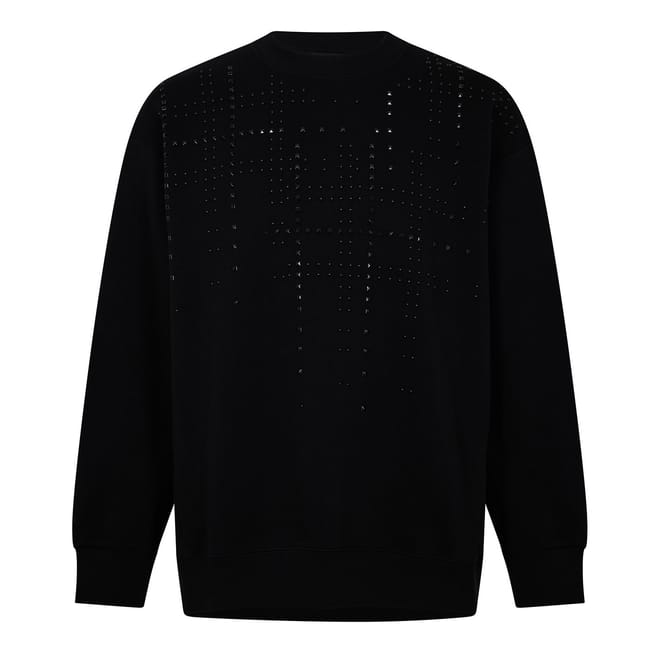 Crew Neck Relaxed Fit Long Sleeve Sweatshirt