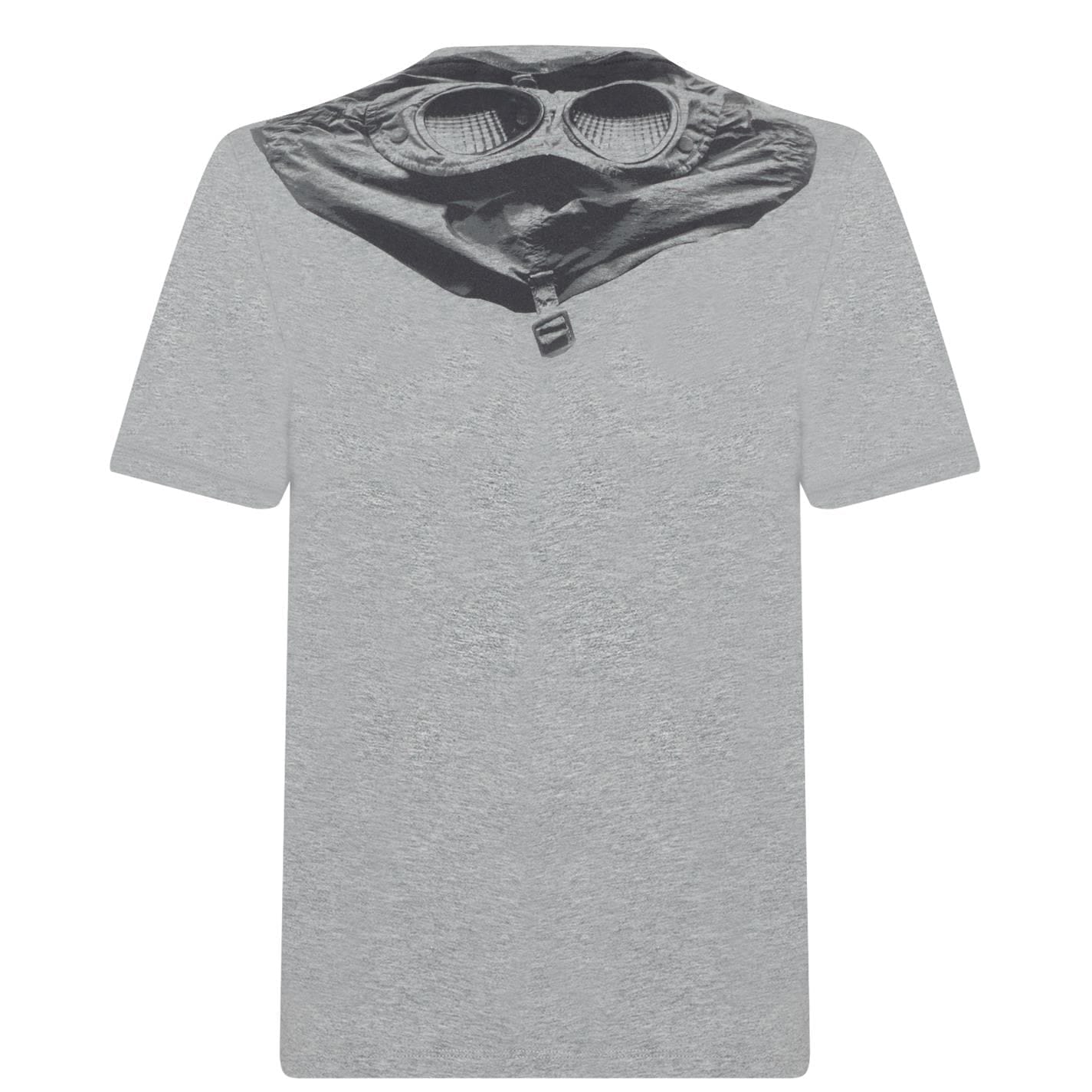 【関税込み】C.P. Company グレー グラフィックTシャツ Grey C.P. Company Goggle Print T-Shirt - Get The Label