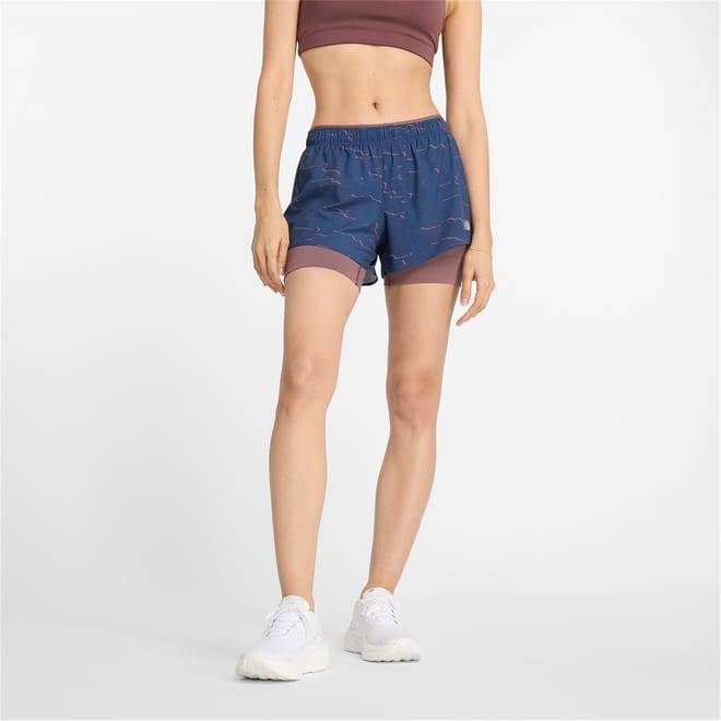 Balance 2in1 Printed Running Shorts
