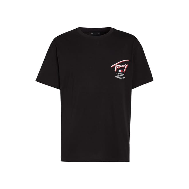 3D Text Graphic Regular Fit T-Shirt