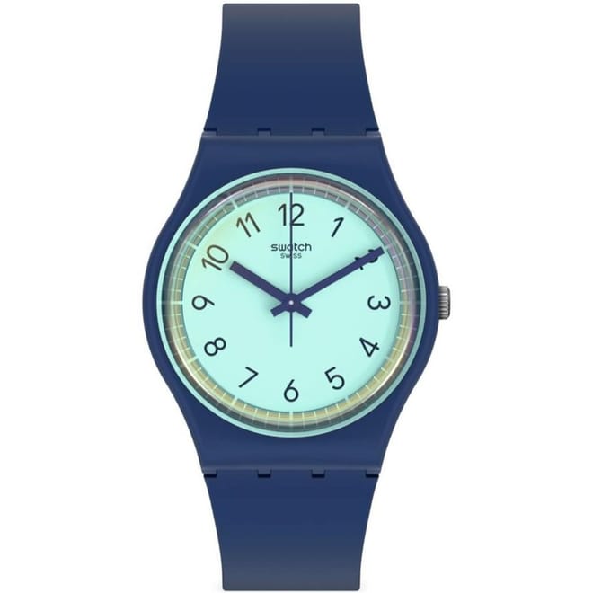 Rubber Strap Analogue Watch
