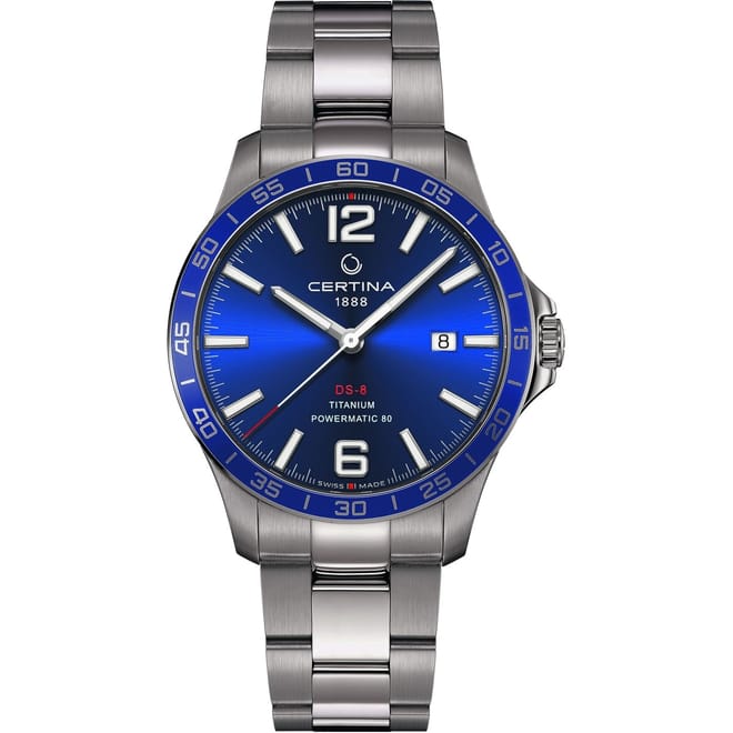 Titanium Bracelet Analogue Watch