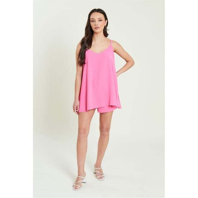 Petite V-Neck Tank and Short Set
