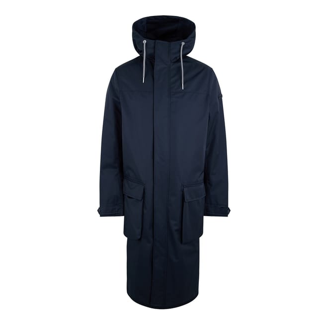 Hooded Relaxed Fit Anorak Coat