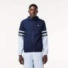 Hooded Color Block Track Jacket