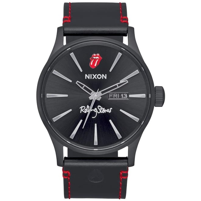 Leather Strap Analogue Watch