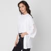 Lace Detail Relaxed Fit Sweater