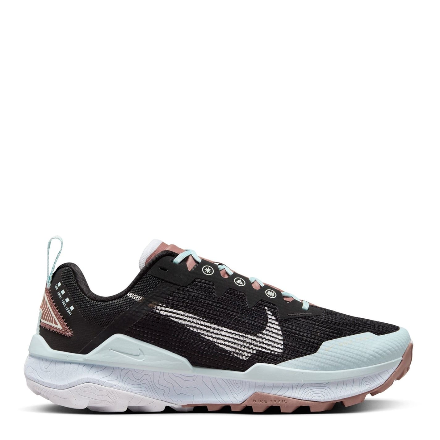 Black Nike Womens React Wildhorse 8 Trail Running Trainers Get The Label