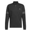 Mens 3 Stripe Zip Top