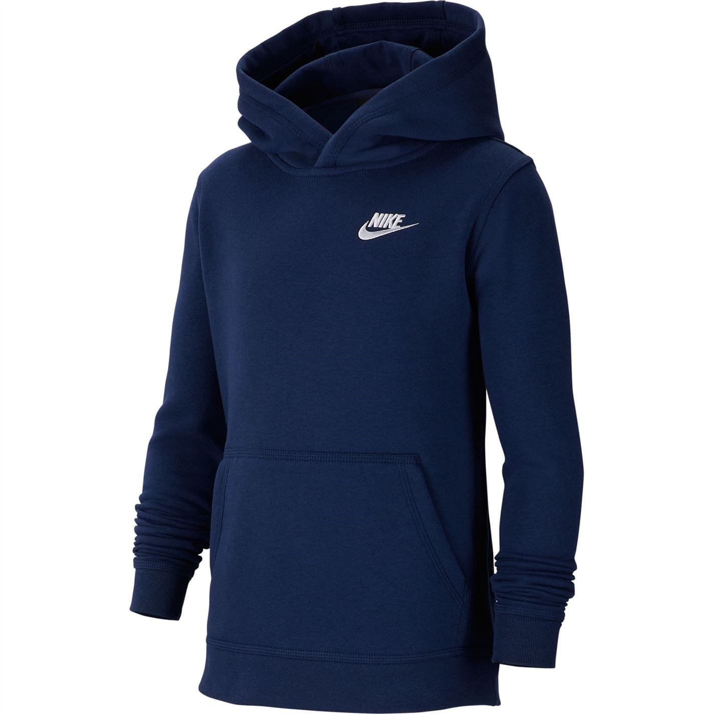 Blue Nike Club Pullover Hoodie Junior Boys Get The Label