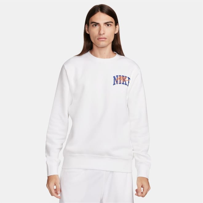 Mens Club Fleece Long Sleeve Crew