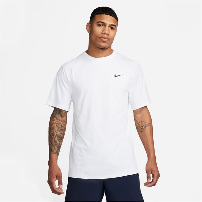 Mens Dri Fit Uv Hyverse Short Sleeve Fitness Top
